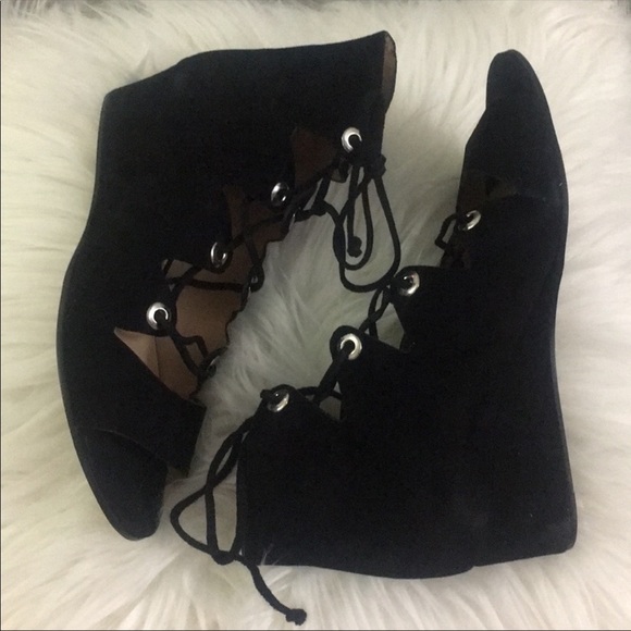 J . Crew Laila suede wedge - Picture 2 of 4